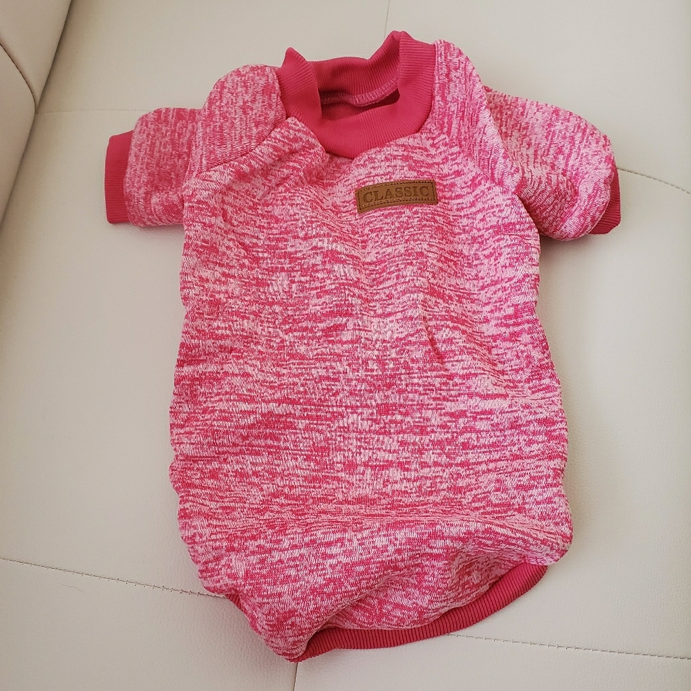Dog Sweater Pink